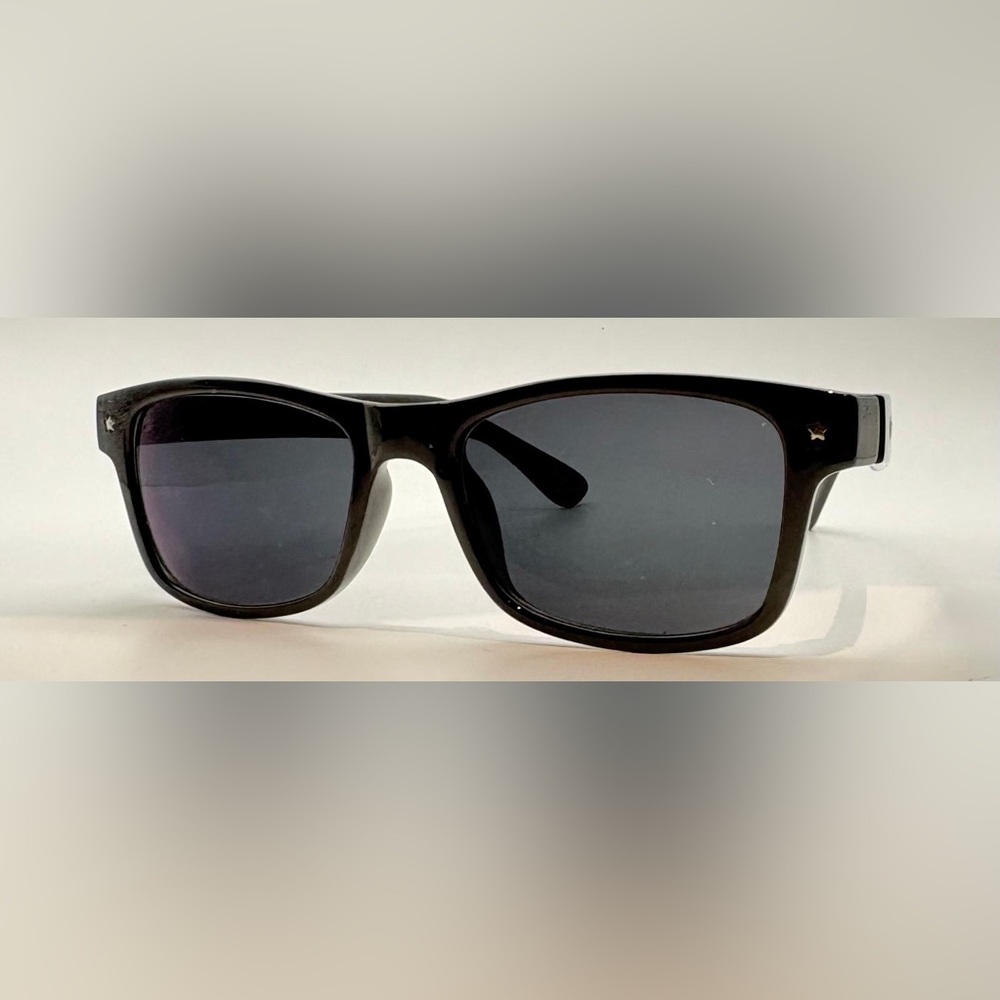 Zenni 220121 Black Oval Sunglasses Frames Only